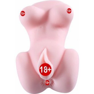Big Breast Silikon Titreşimli Vajina Mastürbatör