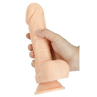 Kevin 24 cm Esnek Bükülebilir Realistik Penis Dildo