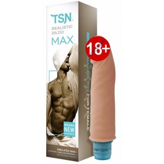 Tsn 15 Cm Özel Ekstra Yumuşak Dokuda Titreşimli Vibratör Dildo