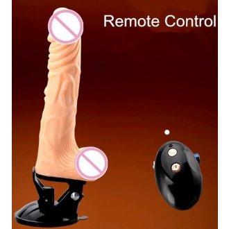 Xuanai İleri Geri Giden Vantuzlu Şarjlı Kumandalı Penis