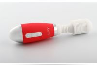 AV Magic Kırmızı 36 Modlu Titreşimli Masaj Vibratörü
