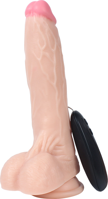 Dildo Series Dragon 21 Cm 10 Modlu Titreşimli Strap On Realistik Penis