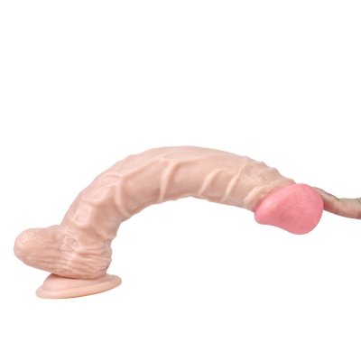 Dildo Series Knight 25 Cm Belden Bağlamalı Dev Penis