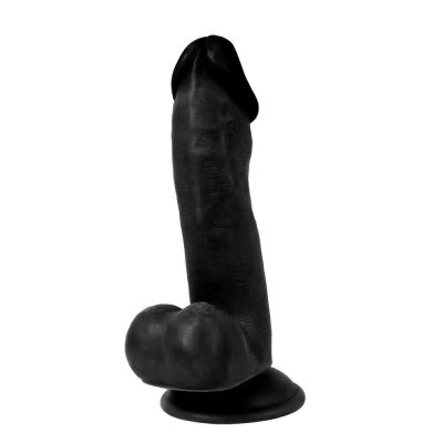 Dildo Series Siyah Cholas 17 Cm Esnek Realisitk Penis