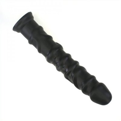 Kervin 32 cm Vantuzlu Realistik Zenci Penis Dildo