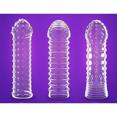 Leten Gövdesi Özel Kabartmalı Penis Kılıfı