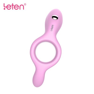 Leten Klitoris ve Anal Bölge Uyarımı Sağlayan Titreşimli Penis Halkası