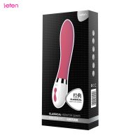 Leten Pembe Şarjlı Yüksek Kalite Silikon Titreşimli Vibratör