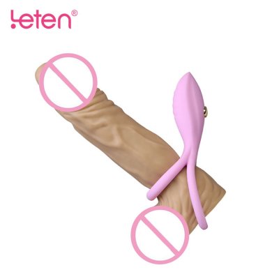 Leten Uzun Performans ve Klitoris İçin Titreşimli Penis Halkası
