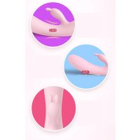 Leten Yüksek Kalite Silikon G-Spot ve Klitoris Uyarıcı Şarjlı Vİbratör