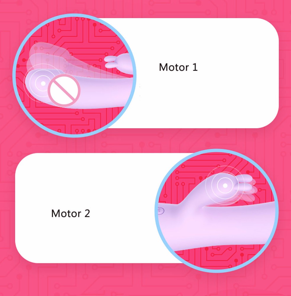 Leten Yüksek Kalite Silikon G-Bölgesi ve Klitoris Uyarıcı Şarjlı Vİbratör