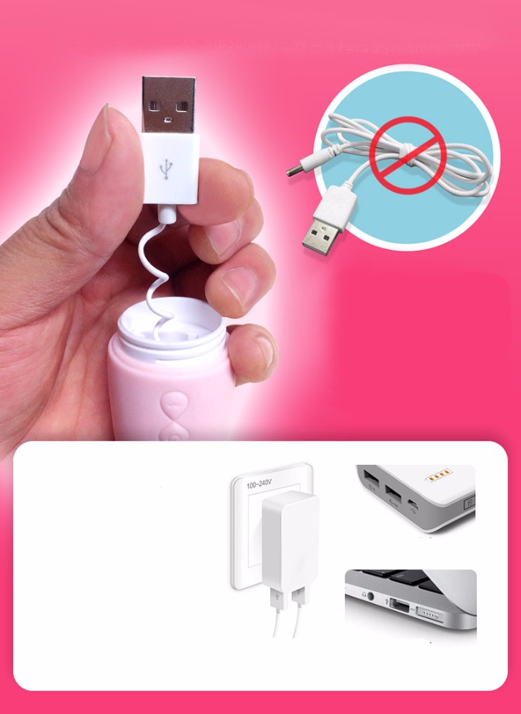 Leten Yüksek Kalite Silikon G-Bölgesi ve Klitoris Uyarıcı Şarjlı Vİbratör