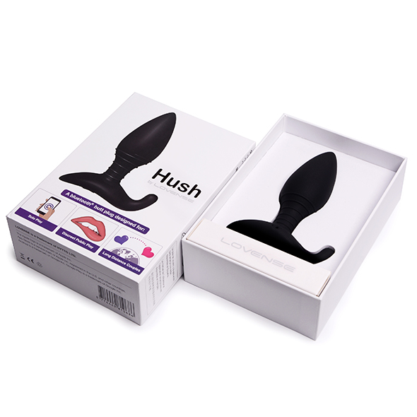 Lovense Hush Wifi İle Akıllı Telefon ve Tablet Kontrolü Sağlayan 38 Mm Anal Plug