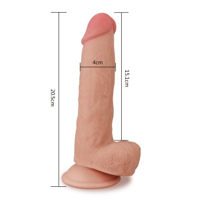Lovetoy Kıkırdaklı Şekil Alabilen 20 cm Yumuşak Realistik Penis