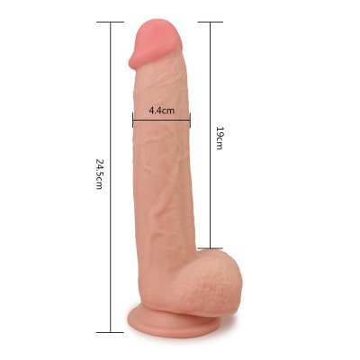 Lovetoy Kıkırdaklı Şekil Alabilen 24 cm Yumuşak Realistik Penis