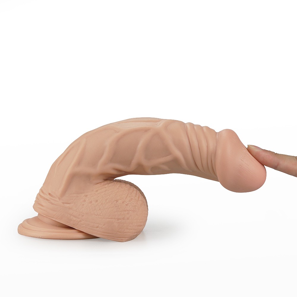 Lovetoy Real Extreme Serisi 22 cm Titreşimli Realistik Penis