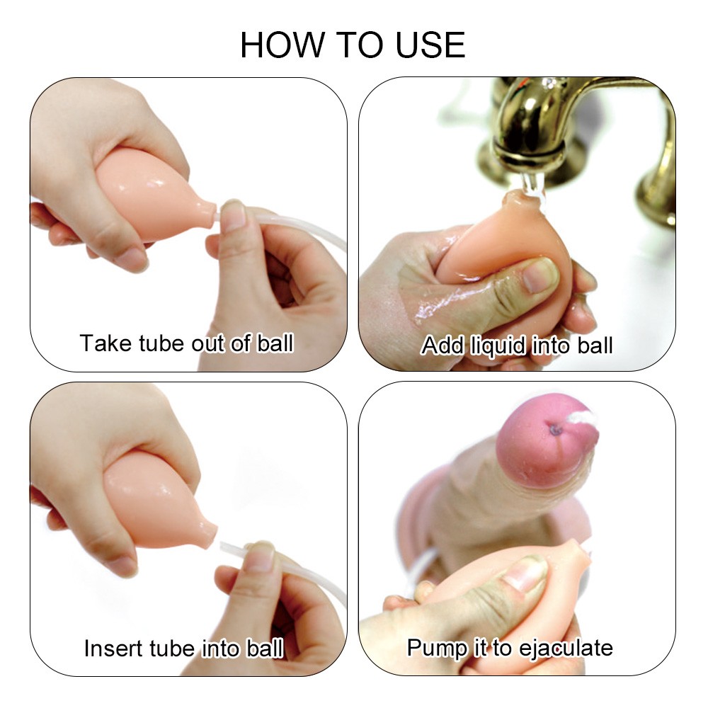 Lovetoy Soft Ejaculation Serisi Su Fışkırtmalı 21 cm Yumuşak Realistik Penis