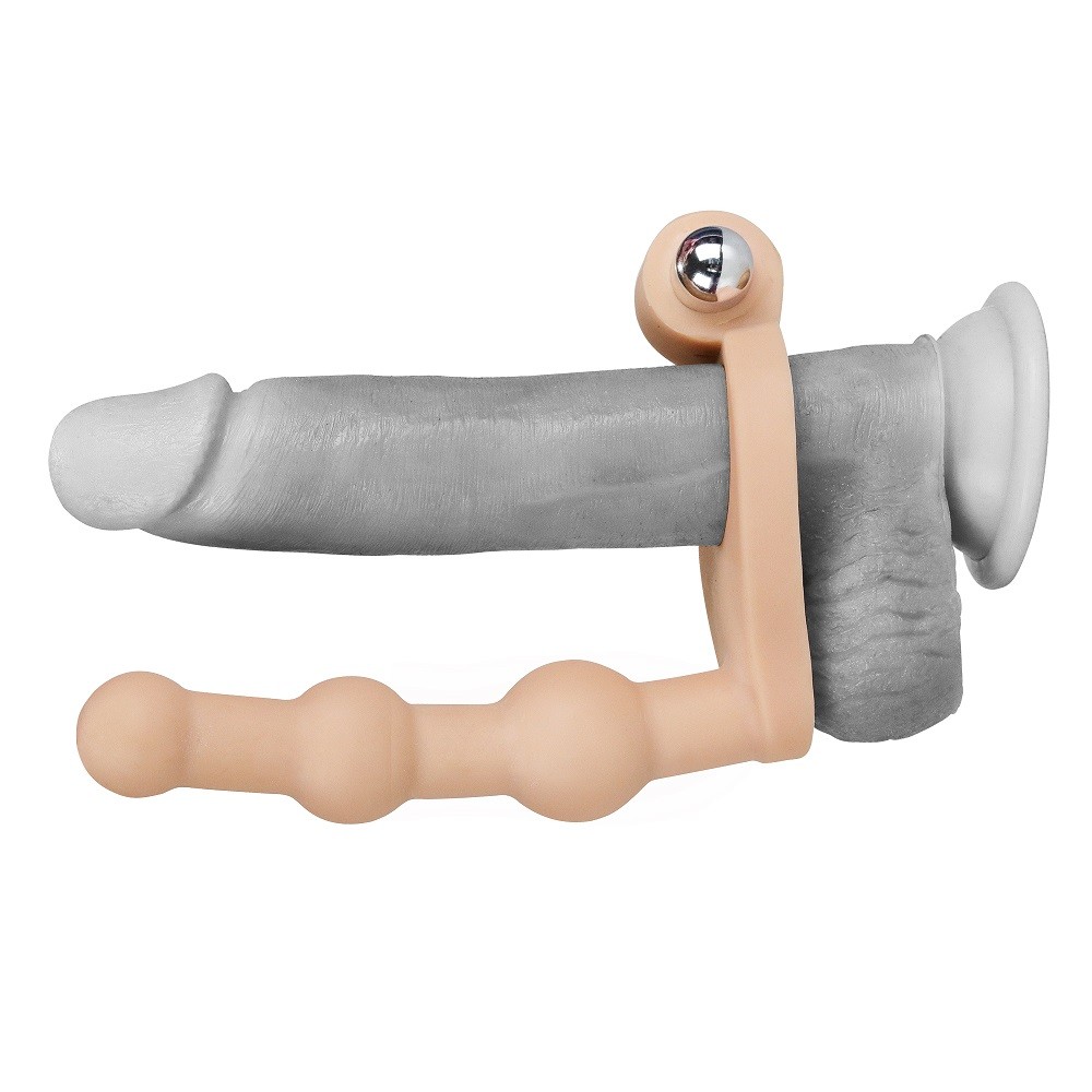 The Ultra Soft Yumuşak Penis Halkalı 15 cm Realistik Penis