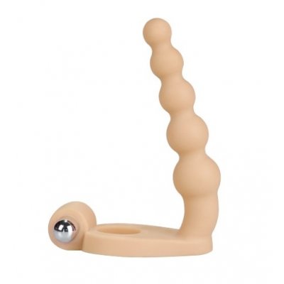 Lovetoy The Ultra Soft Serisi Yumuşak Boncuk Şekilli 16 cm Realistik Penis