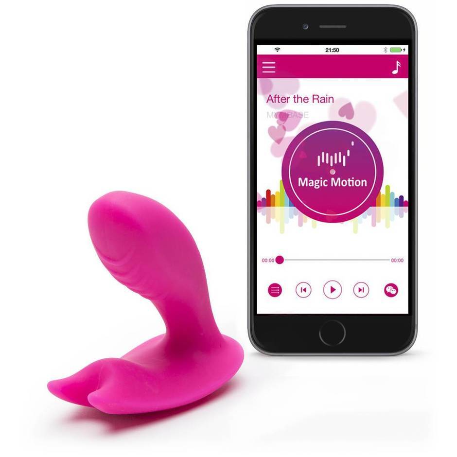 Magic Motion Eidolon Akıllı Telefon Kontrol G-Bölgesi ve Klitoris Uyarıcı Giyilebilen Vibratör