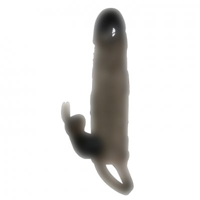 Man Titreşimli Testis Halkalı Özel Klitoris Uyarıcı Penis Kılıfı