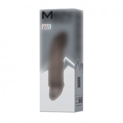 Men Enhancer Sleeve Silikon Yapıda Zenci Penis Kılıfı
