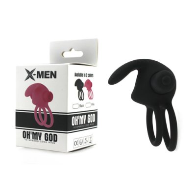 Oh My God 10 Hızlı Titreşimli Penis Halkası