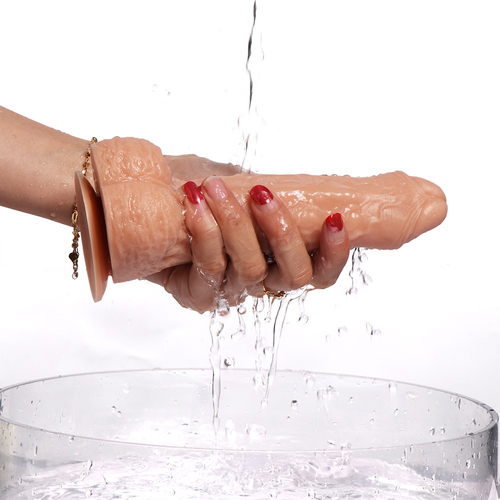 Parkar 18 Cm Oynar Başlı 6 Mod ve 6 Hıza Sahip Realistik Vibratör