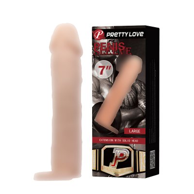 Pt Realistik Et Dokuda Large 6 Cm Uzatmalı Penis Kılıfı