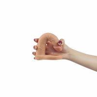 The Ultra Soft Double Titreşimli Ultra Yumuşak Anal Protez Penis Çift Yönlü İlişki