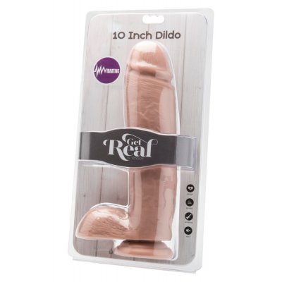 Toyjoy 25 Cm Kalın Titreşimli Realistik Büyük Boy Penis Vibratör