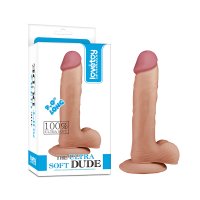 Yeni Nesil Ultra Yumuşak Özel Dokulu 24 Cm Realistik Penis-1086