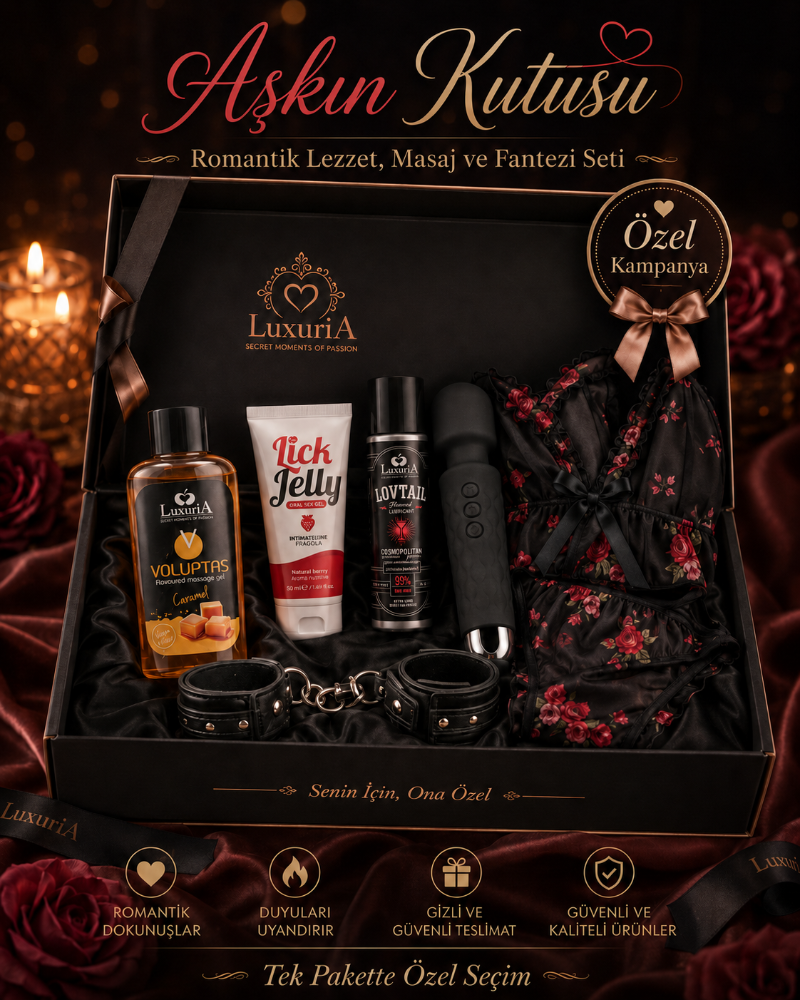 Aşkın Kutusu Deluxe Romantik Gece Paketi 