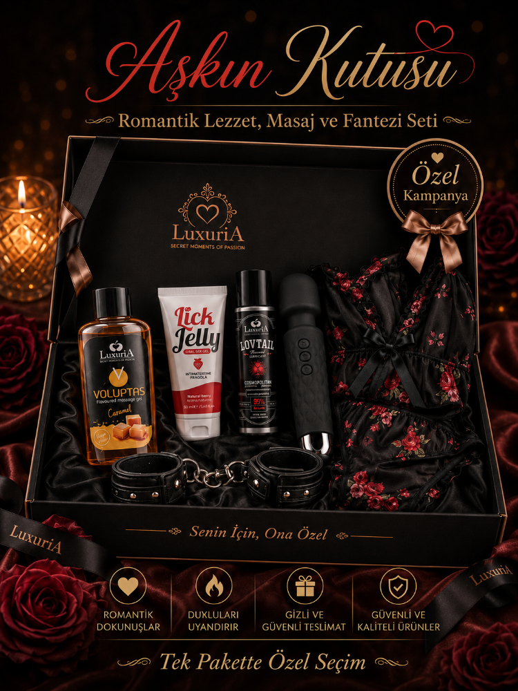 Aşkın Kutusu Deluxe Romantik Gece Paketi 