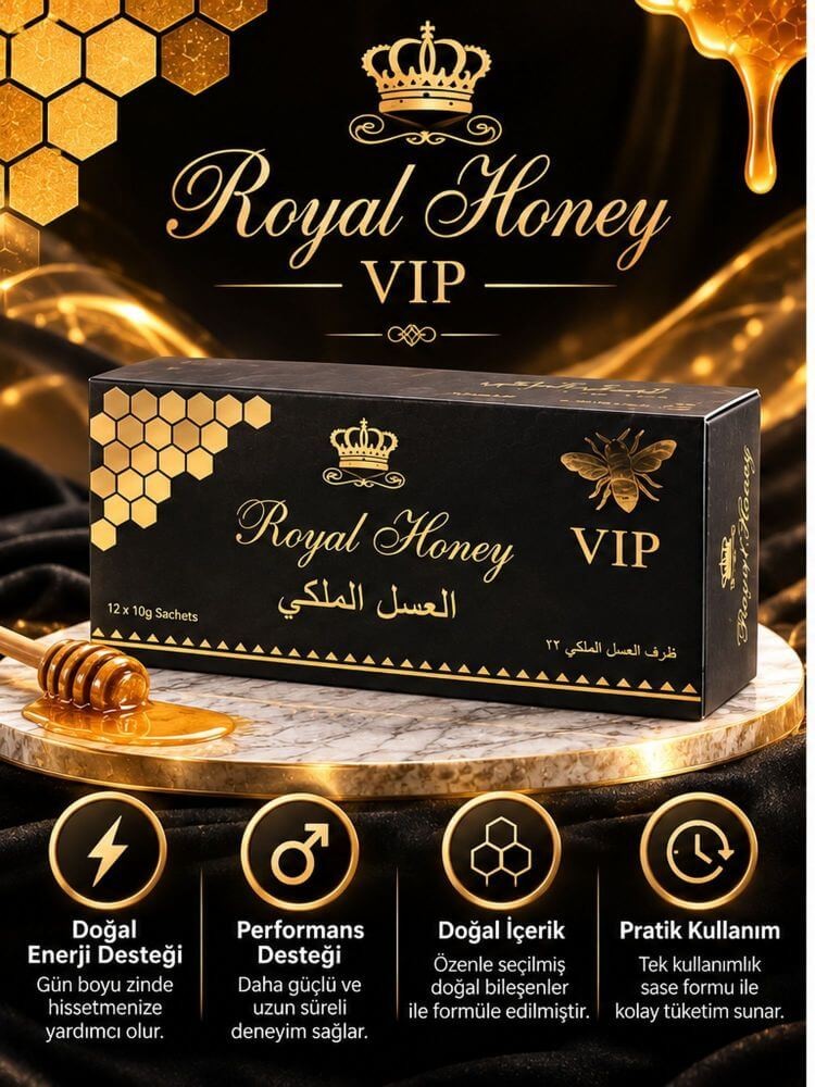 Black Man Royal Honey 12x10 Gr Erkeklere Özel Bal