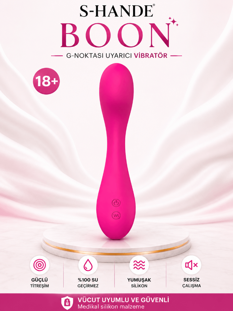 Boon 9 Fonksiyonlu Titreşimli G-Bölgesi Özel Su Geçirmez Şarjlı Vibratör