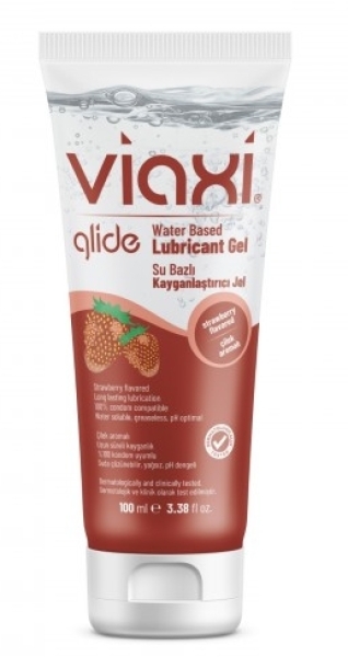 Viaxi Glide 100 ML Çilek Aromalı Jel 