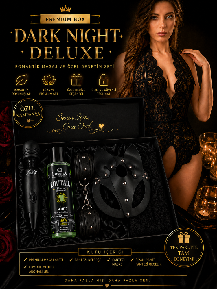 Dark Night Deluxe –Geceye Özel Romantik Fantezi Box