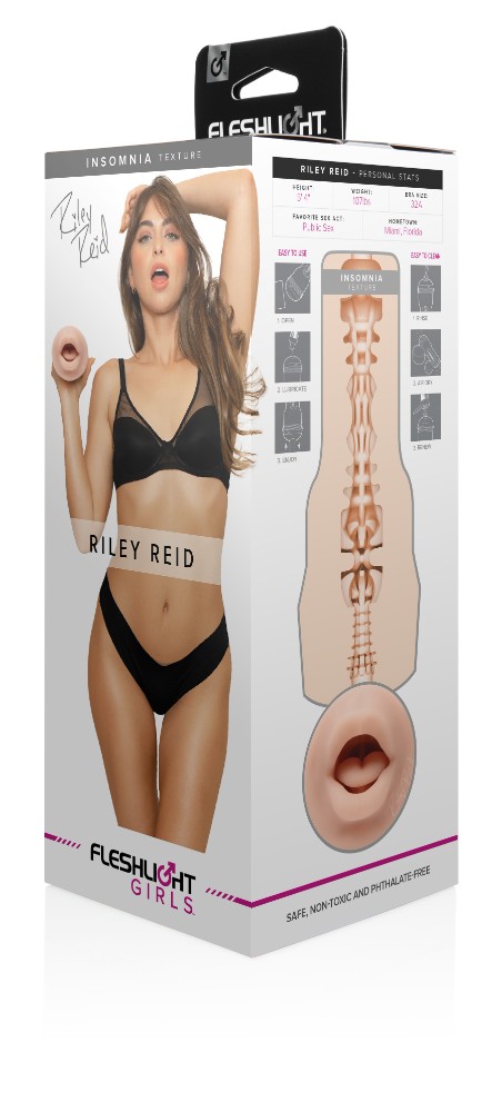 Fleshlight Girls Riley Reid Insomnia Oral Mastürbatör