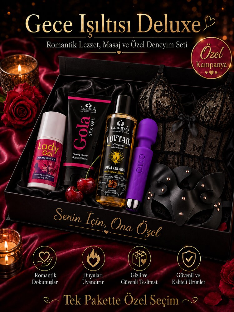 Gece Işıltısı Deluxe Romantik Masaj ve Özel Deneyim Box 