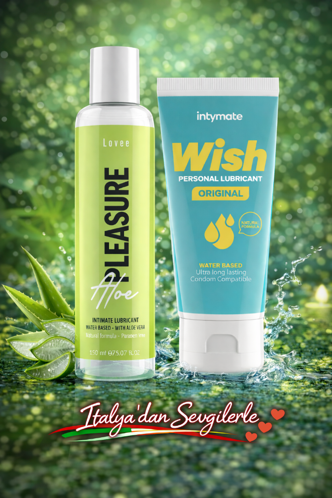İntimateline Aloe Soft Comfort Kayganlaştırıcı Jel Seti