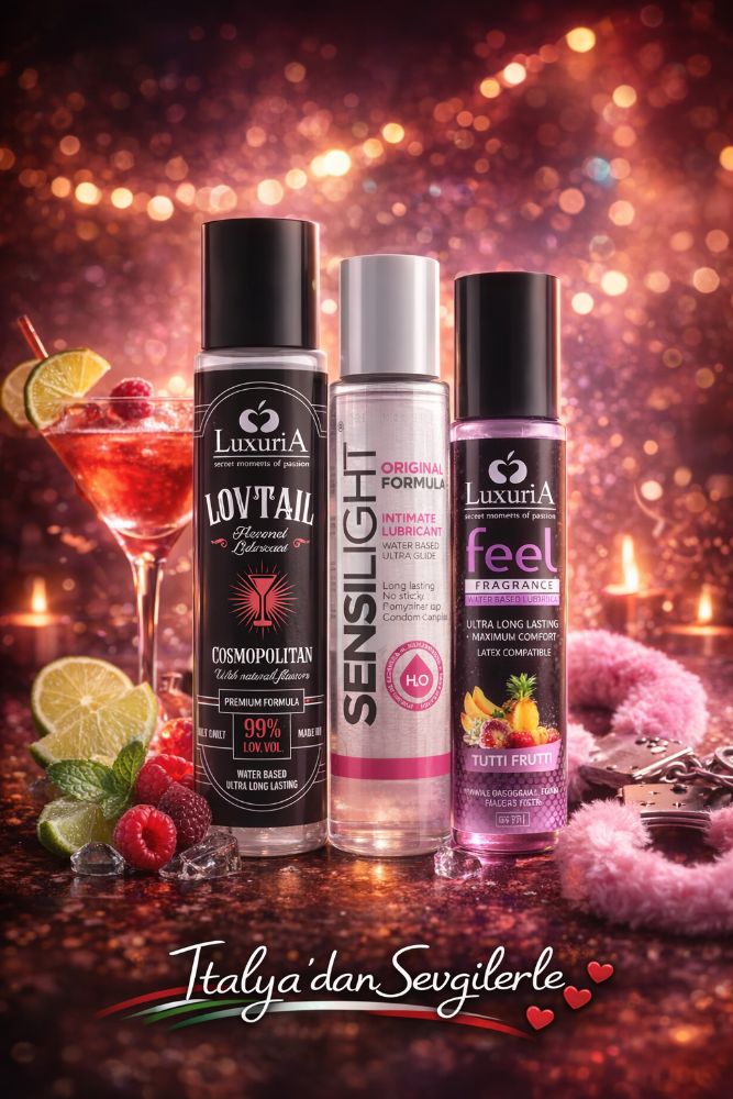 İntimateline Flavor Fusion Premium Şölen Kayganlaştırıcı Jel Seti