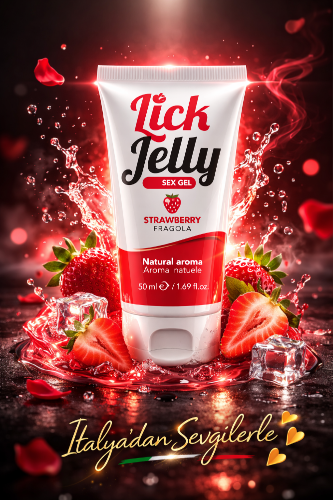 İntimateline Lick Jelly Natural Çilek Aromalı 50 Ml Oral Jel