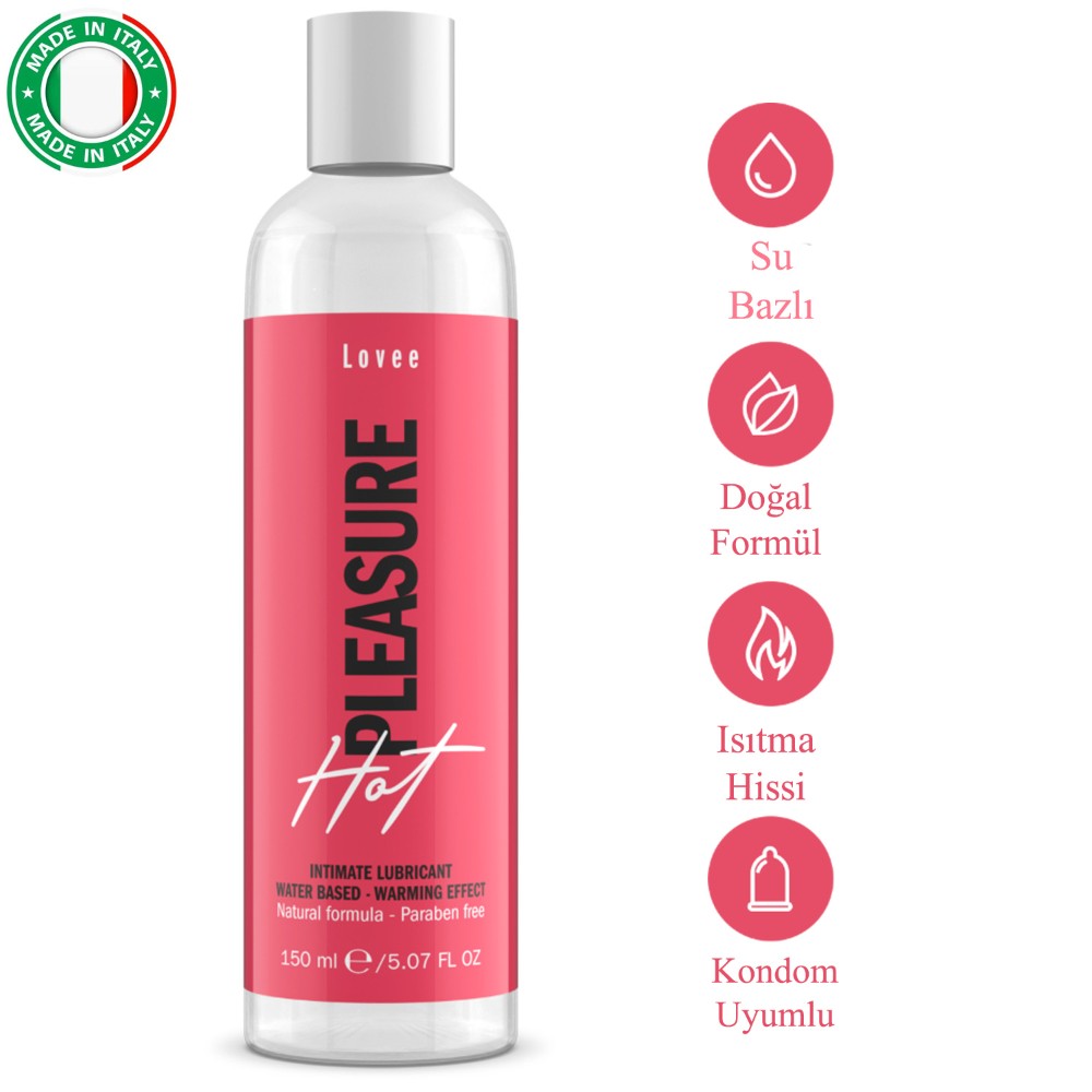 İntimateline Lovee Hot Pleasure 150 ml Kayganlaştırıcı Jel