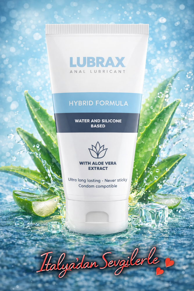 İntimateline Lubrax Silikon&Su Bazlı Hybrid Formül Aloe Vera Özlü 50 Ml Anal Kayganlaştırıcı Jel