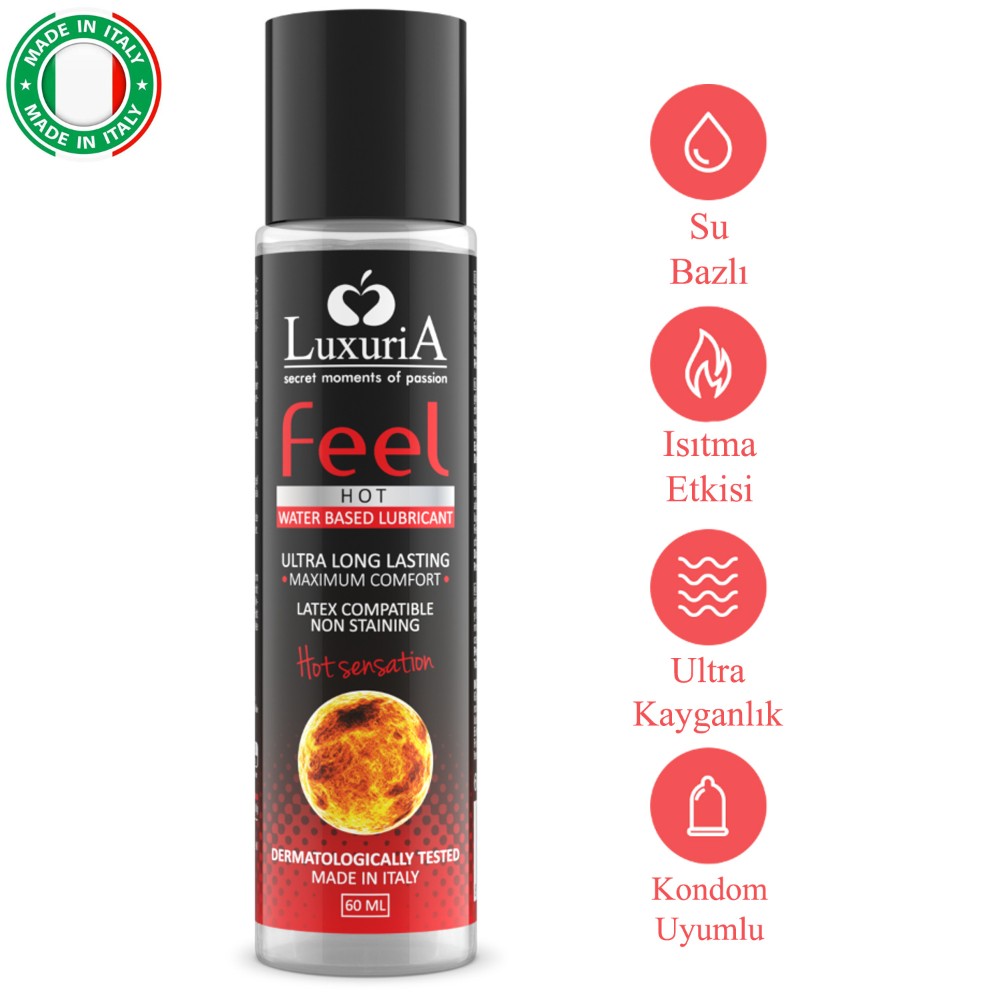 İntimateline Luxuria Feel Hot Sensation 60 ml Kayganlaştırıcı Jel