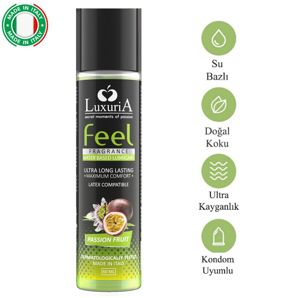 İntimateline Luxuria Feel Passion Fruit Aromalı 60 ml Kayganlaştırıcı Jel