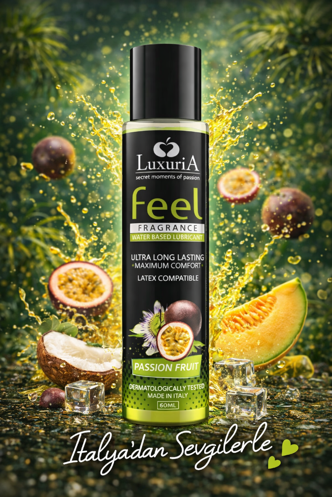 İntimateline Luxuria Feel Passion Fruit Aromalı 60 ml Kayganlaştırıcı Jel