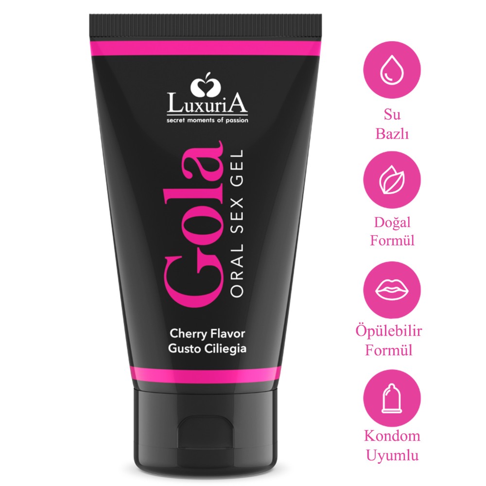 İntimateline Luxuria Gola Kirazlı 50 ML Oral Seks Jeli 