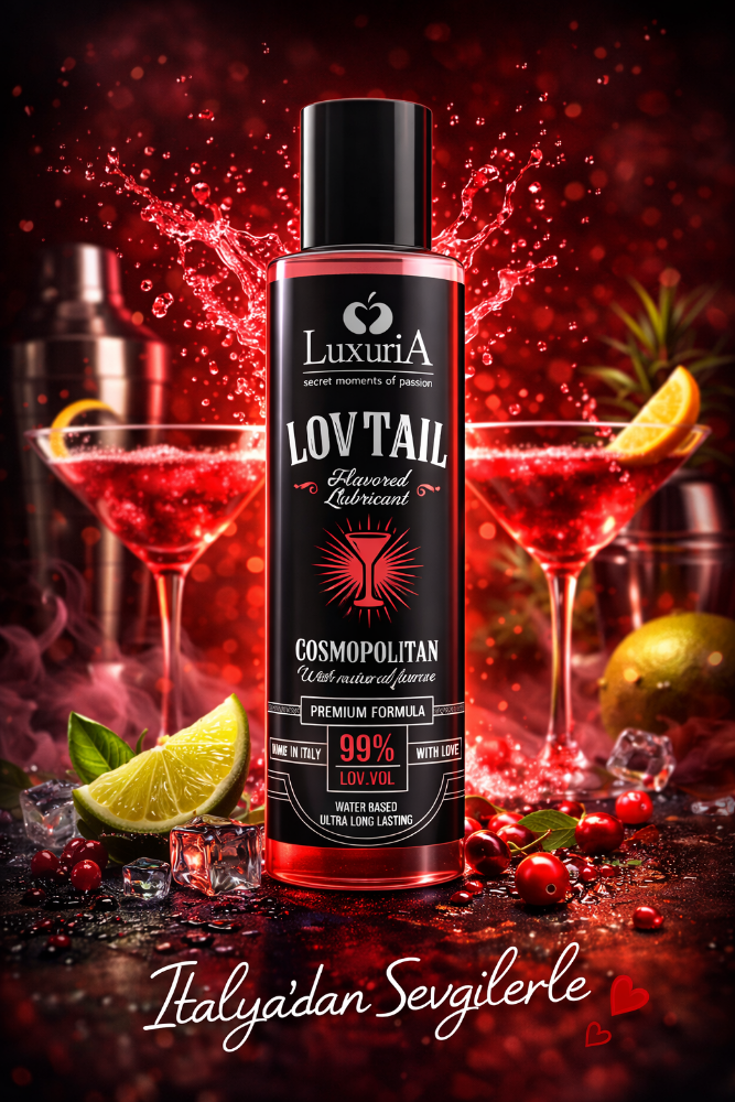 İntimateline Luxuria Lovtail Cosmopolitan Aromalı 60 ml Kayganlaştırıcı Jel